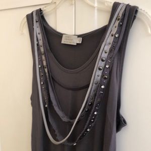 Jodi Arnold tank top with studded neck design